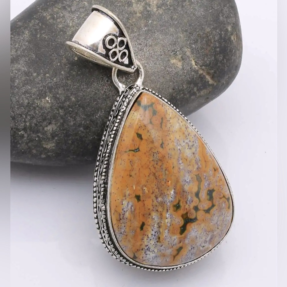 OCEAN JASPER PENDANT